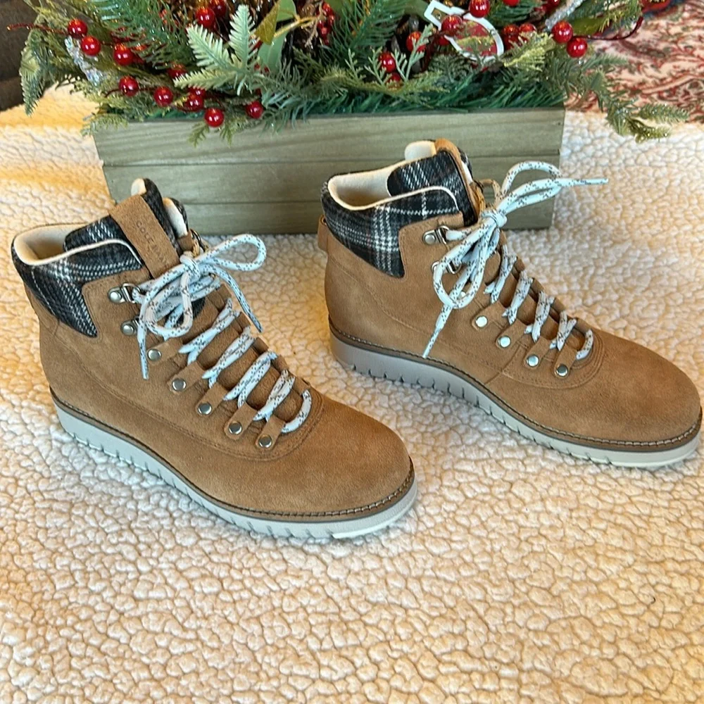 Cole Haan Zerogrand Explorer Gateway Hiker Waterproof Boots Sz 8 New in Box - Picture 7 of 16